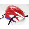 Tapis de reservoir BAGSTER HONDA CBR600F / SPORT 1991-1992 ROUGE/BLANC/VIOLET FONCE