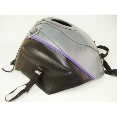 Tapis de reservoir BAGSTER HONDA CBR600F / SPORT 1991-1992 ACIER/NOIR/LISERE VIOLET