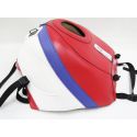 Tapis de reservoir BAGSTER HONDA CBR600F / SPORT 1992-1993 ROUGE/BLANC/DANDE VIOLETTE