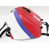 Tapis de reservoir BAGSTER HONDA CBR600F / SPORT 1992-1993 ROUGE/BLANC/DANDE VIOLETTE 0