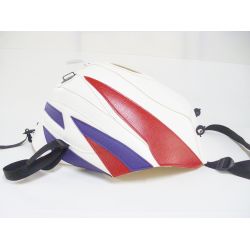 Tapis de reservoir BAGSTER HONDA CBR600F / SPORT 1992-1993 BLANC/ROUGE/VIOLET FONCE
