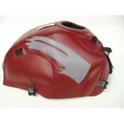 Tapis de reservoir BAGSTER BMW R80GS R80R R100GS 1988-1993 BORDEAUX CLAIR/ACIER