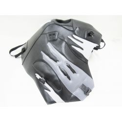 Tapis de reservoir BAGSTER HONDA XRV750 AFRICA TWIN 1994 NOIR / GRIS CLAIR / ACIER