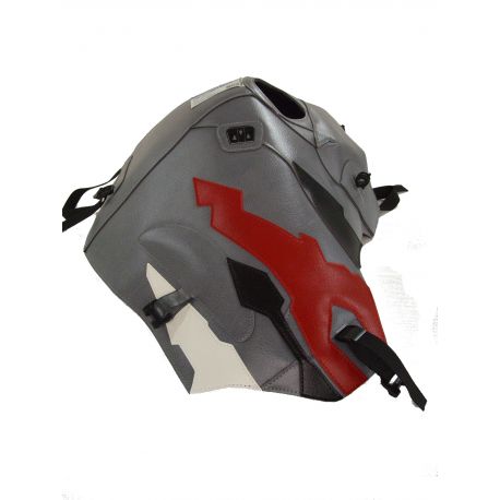 Tapis de reservoir BAGSTER HONDA XRV750 AFRICA TWIN 1996 ACIER / NOIR / ROUGE / BLANC