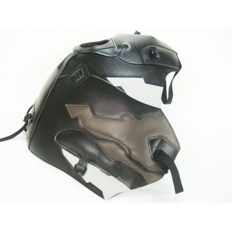 Tapis de reservoir BAGSTER HONDA XRV750 AFRICA TWIN 1999 NOIR / GRIS / PLOMB / GRIS