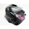 Tapis de reservoir BAGSTER HONDA CB500 1994 NOIR / DÉCO FUCHSIA / ACIER 0