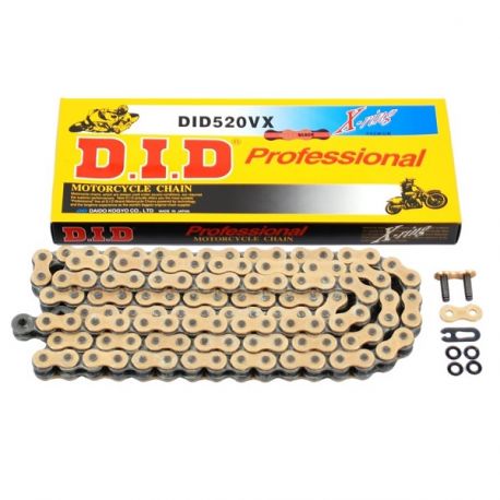 Maillon de Chaine moto DID520VX2GOLD