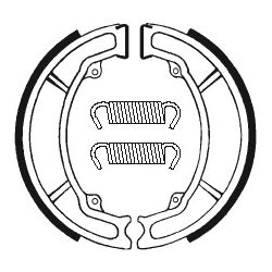 Machoires de frein moto organique BA014