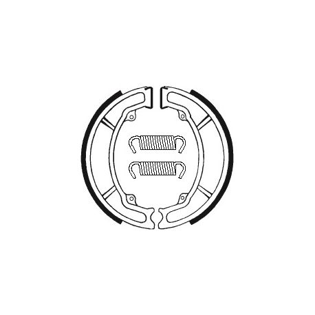 Mâchoires de frein TECNIUM organique BA014 pour moto scooter et quad