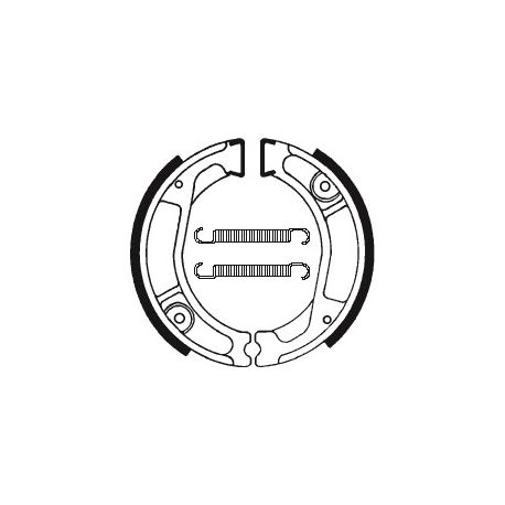 Mâchoires de frein TECNIUM organique BA029 HONDA NX 250 XR 250 R XL 250 R XL 250 S XL 350 R