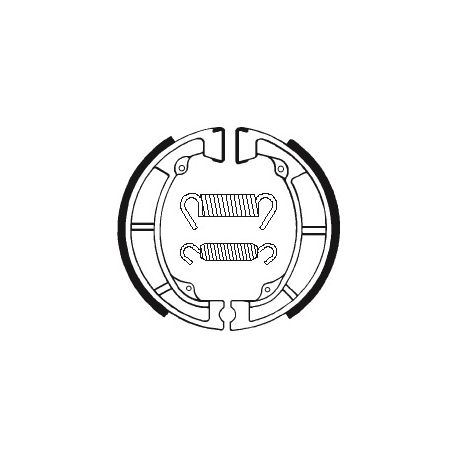 Mâchoires de frein TECNIUM organique BA016 pour moto quad et scooter