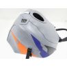 Tapis de reservoir BAGSTER HONDA CBR900RR 1996 ACIER / NOIR / VIOLET FONCÉ / ABRICOT 0