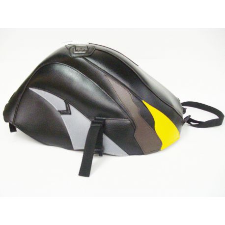 Tapis de reservoir BAGSTER HONDA CBR900RR 1996 NOIR / JAUNE / PLOMB / ACIER