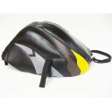 Tapis de reservoir BAGSTER HONDA CBR900RR 1996 NOIR / JAUNE / PLOMB / ACIER