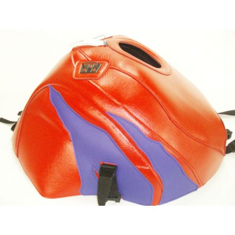 Tapis de reservoir BAGSTER HONDA CBR900RR 1998 ROUGE / VIOLET FONCÉ