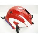 Tapis de reservoir BAGSTER HONDA NSR 125 1998 ROUGE / BLANC / VIOLET FONCÉ