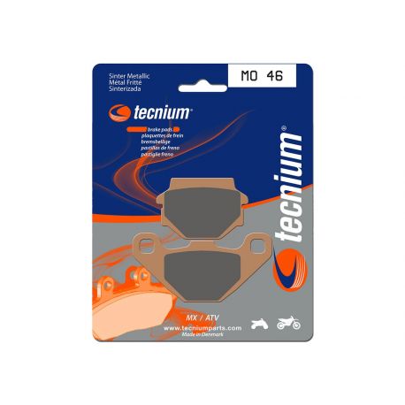Plaquette de frein MX/Quad métal fritté Tecnium MO46