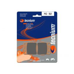 Plaquettes de frein MX / Quad métal fritté TECNIUM MO92