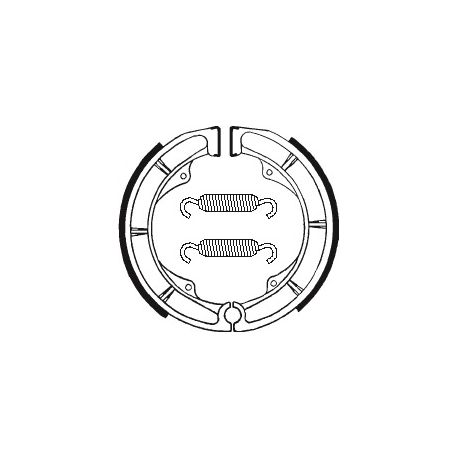 Mâchoires de frein TECNIUM organique BA018 pour moto SUZUKI