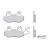 Plaquettes de frein BREMBO 07HO4008 organique 0