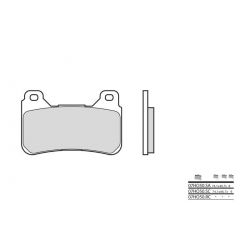 Plaquettes de frein route métal fritté BREMBO 07HO50SA
