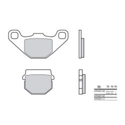 Plaquettes de frein Off-Road métal fritté BREMBO 07KA07SD