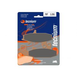 Plaquettes de frein TECNIUM Performance métal fritté MF126