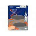 Plaquettes de frein moto TECNIUM Performance métal fritté MF126