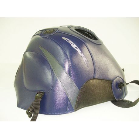 Tapis de reservoir BAGSTER HONDA CBR600F / SPORT 2002 BLEU FONCE/POINTE ANTHRACITE