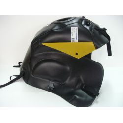 Tapis de reservoir BAGSTER HONDA XL1000V VARADERO 2008-2009 NOIR/POINTES JAUNE OR