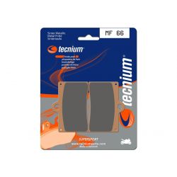 Plaquettes de frein Performance métal fritté TECNIUM MF66
