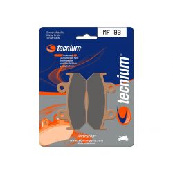 Plaquettes de frein Performance métal fritté TECNIUM MF93