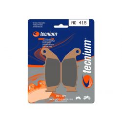Plaquettes de frein MX/Quad métal fritté TECNIUM MO415