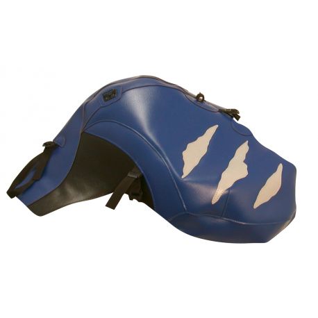 Tapis de reservoir BAGSTER TRIUMPH 900 955 TIGER 2006 BLEU CASPIENNE / DÉCO GRIS CLAIR