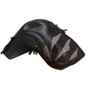 Tapis de reservoir BAGSTER TRIUMPH 900 955 TIGER 2006 NOIR / DÉCO ACIER