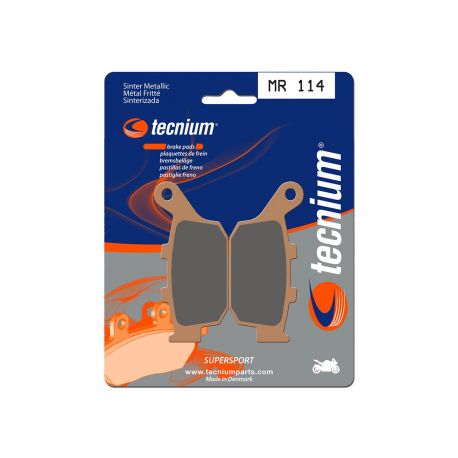Plaquettes de frein Performance métal fritté TECNIUM MR114