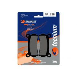 Plaquettes de frein route organique TECNIUM MA136