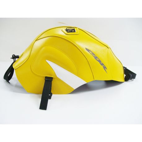 Tapis de reservoir BAGSTER HONDA CBR900RR 2000-2001 JAUNE / POINTE BLANCHE
