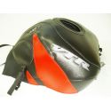 Tapis de reservoir BAGSTER HONDA VTR 1000 SP1 2004-2005 NOIR / POINTE ROUGE