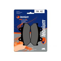 Plaquettes de frein moto route organique TECNIUM MA42