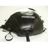 Tapis de reservoir BAGSTER DUCATI 600 620 695 750 900 1000 MONSTER S4 S2R S4R MONSTRO 2006 NOIR/BANDE BLANCHE 0