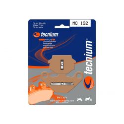 Plaquettes de frein MX/Quad métal fritté TECNIUM MO192