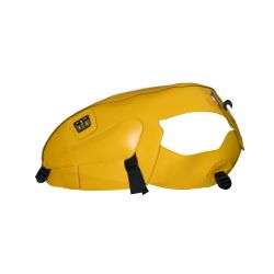 Tapis de reservoir BAGSTER TRIUMPH THRUXTON 900 2005-2006 JAUNE/BANDE BLANCHE