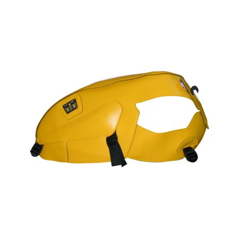 Tapis de reservoir BAGSTER TRIUMPH THRUXTON 900 2005-20066 JAUNE/BANDE BLANCHE