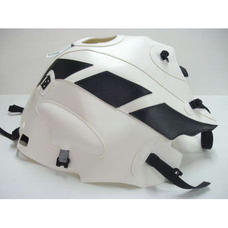 Tapis de reservoir BAGSTER BMW R1150R R1150 ROCKSTER 2003 BLANC DECO NOIR