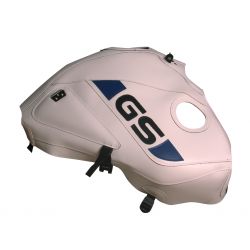 Tapis de reservoir BAGSTER BMW R1150GS ADVENTURE réservoir 30 litres 2005-2006 BLANC/DECO BLEU 25E ANIV