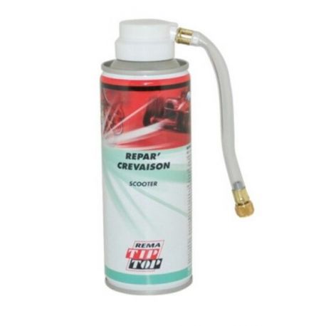 Bombe anti-crevaison moto