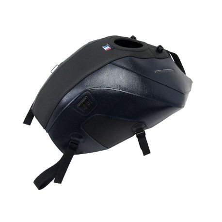 Tapis de reservoir BAGSTER HONDA CRF 1000 L AFRICA TWIN 2019-2020 NOIR MAT GRAINÉ/ANTHRACITE/DÉCO GRIS CLAIR/ORAGE/BLANC