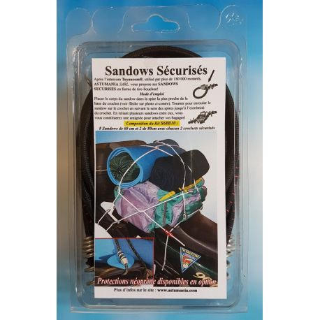 Lot de 10 Tendeurs SANDOWS Sécurisés