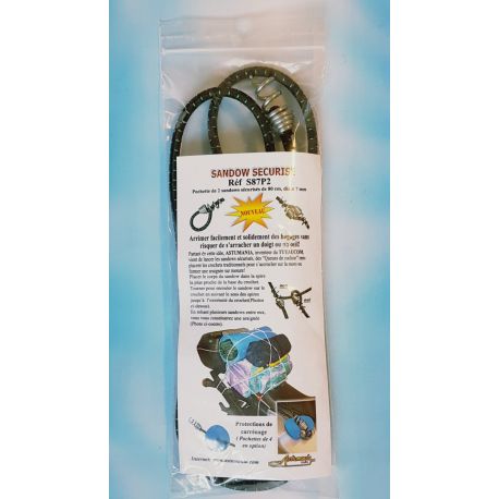 Lot de 2 Tendeurs SANDOWS Sécurisés 80cm